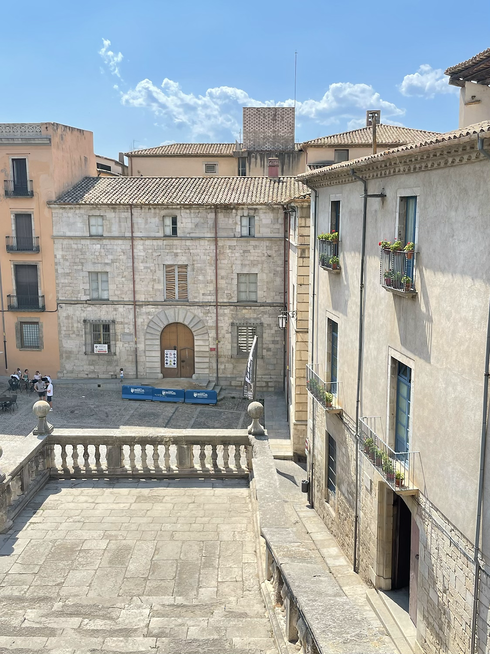 Escalinata de la catedral de Girona