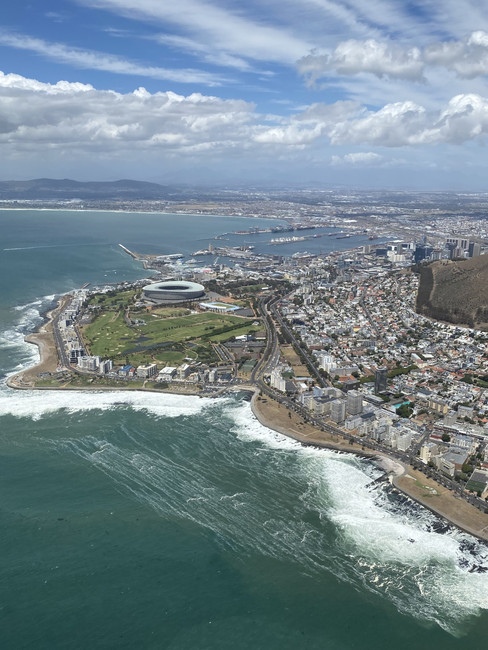 Lugares que ver en Ciudad del Cabo - Tour en helicóptero
