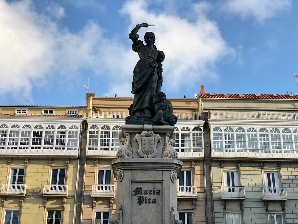 Estatua Maria Pita