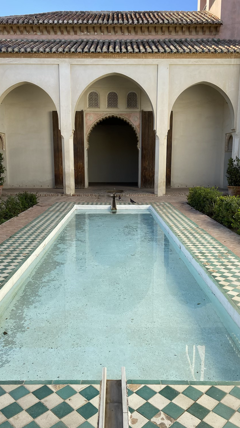 Interior de la Alcazaba de Malaga