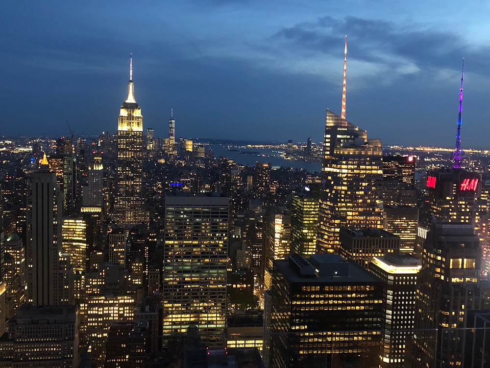 Top of the Rock de noche