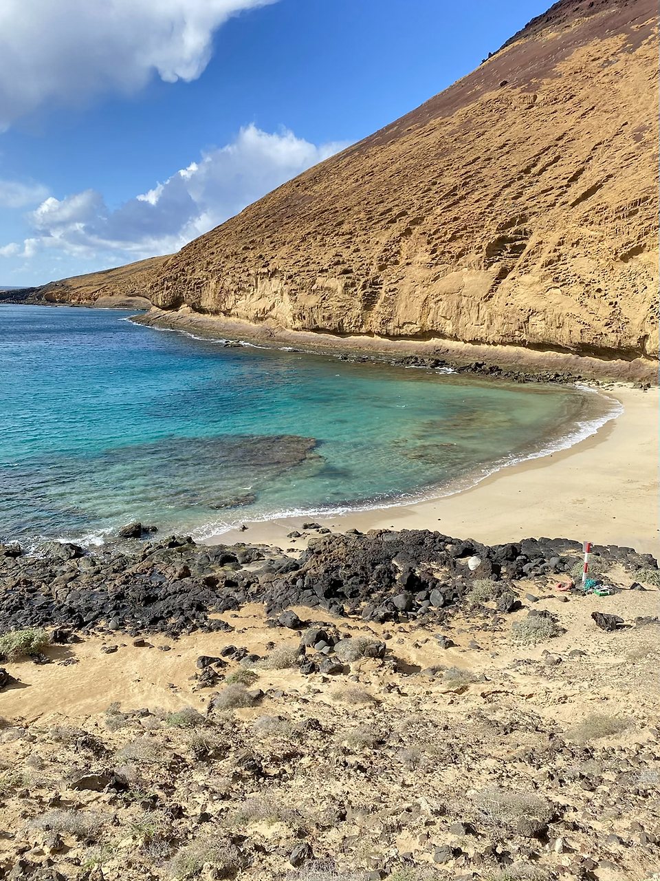 Playa paradisíaca en la Graciosa