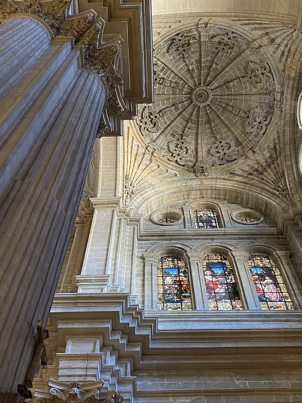 Interior de la Catedral de la Encarnacion de Malaga