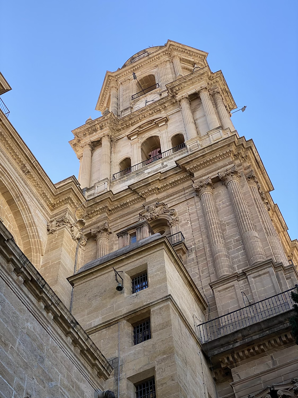 Torre de la Catedral de la Encarnacion de Malaga