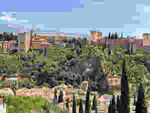 Vista panorámica Alhambra de Granada