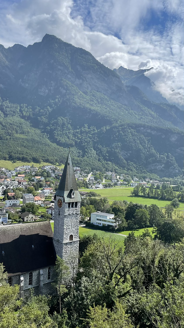 Iglesia parroquial de Balzers Liechtenstein