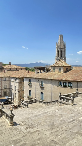 Escalinata de la catedral de Girona