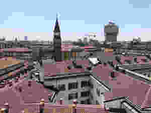 Vistas desde terraza Duomo Milan