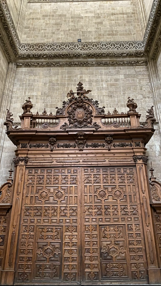 Interior de la catedral nueva de Salamanca