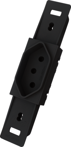 Tomada Hexagonal 2P + T 10A sem placa | B.Lux