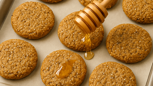 Biscoitos de Chia Branca