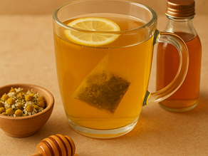 Chá Digestivo com Vinagre de Maçã