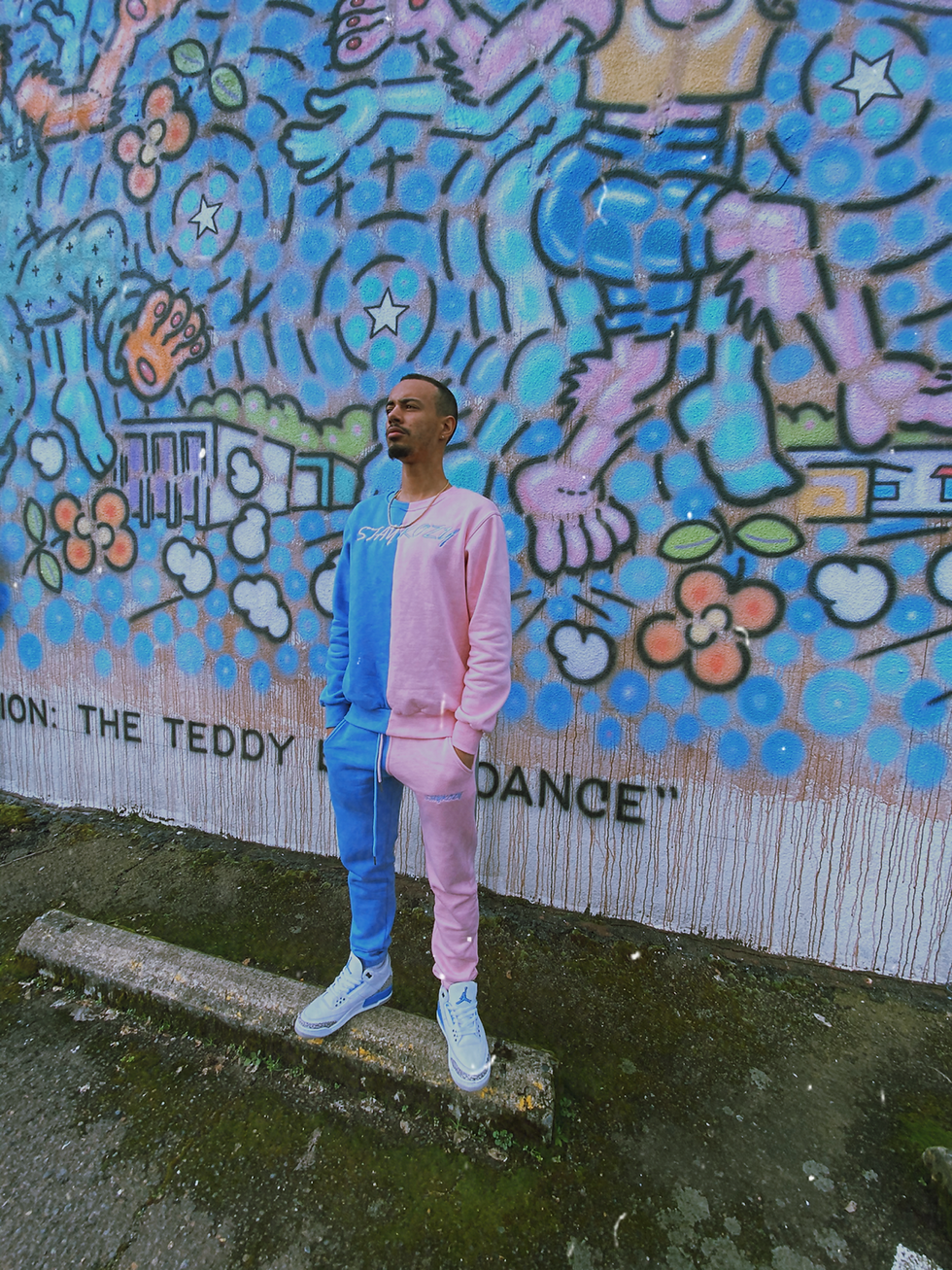 Thumbnail: Cotton Candy Split Crewneck