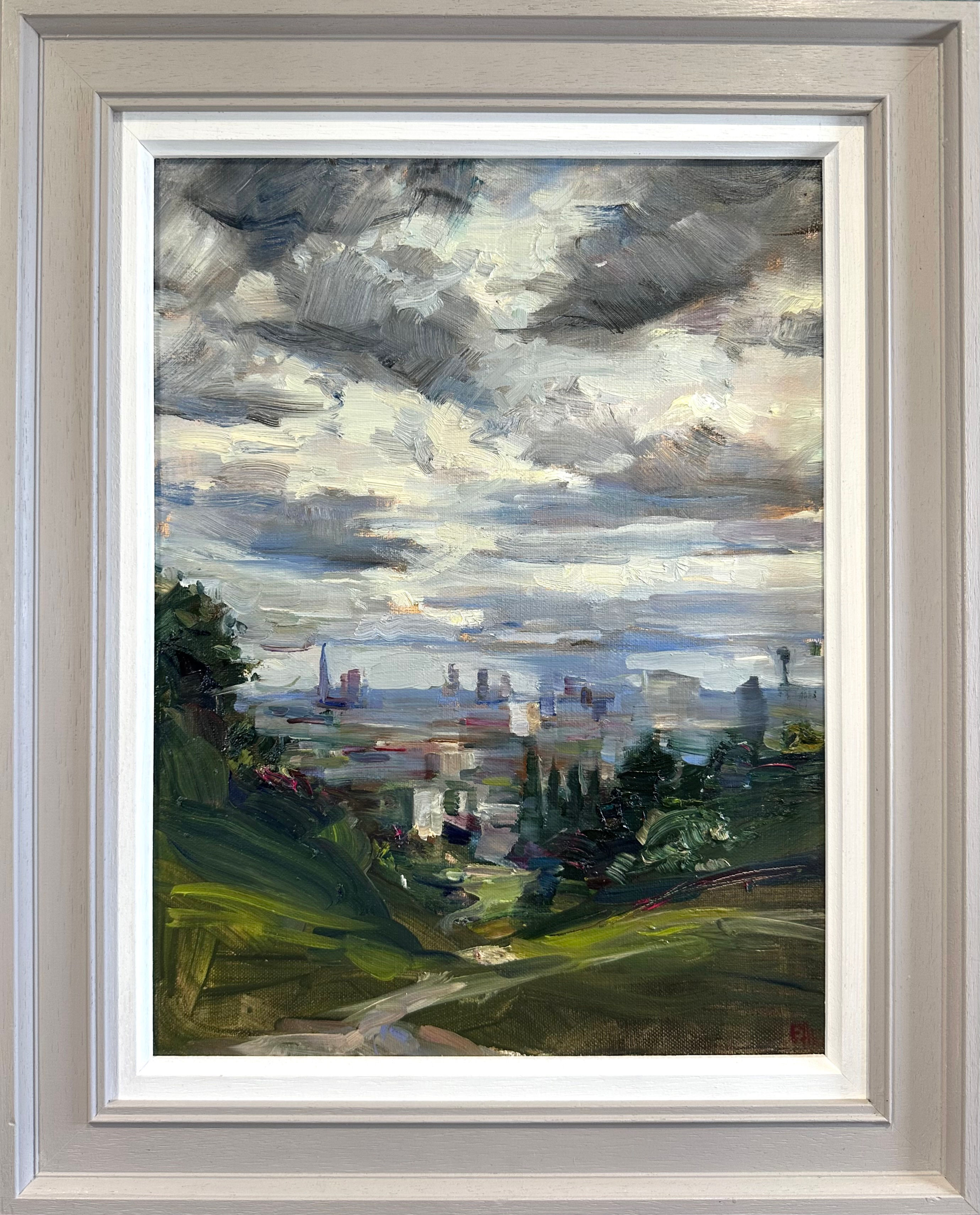 Raining over the City. Parliament Hill