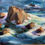 Thumbnail: Rocks and Waves, Cornwall, Seascape