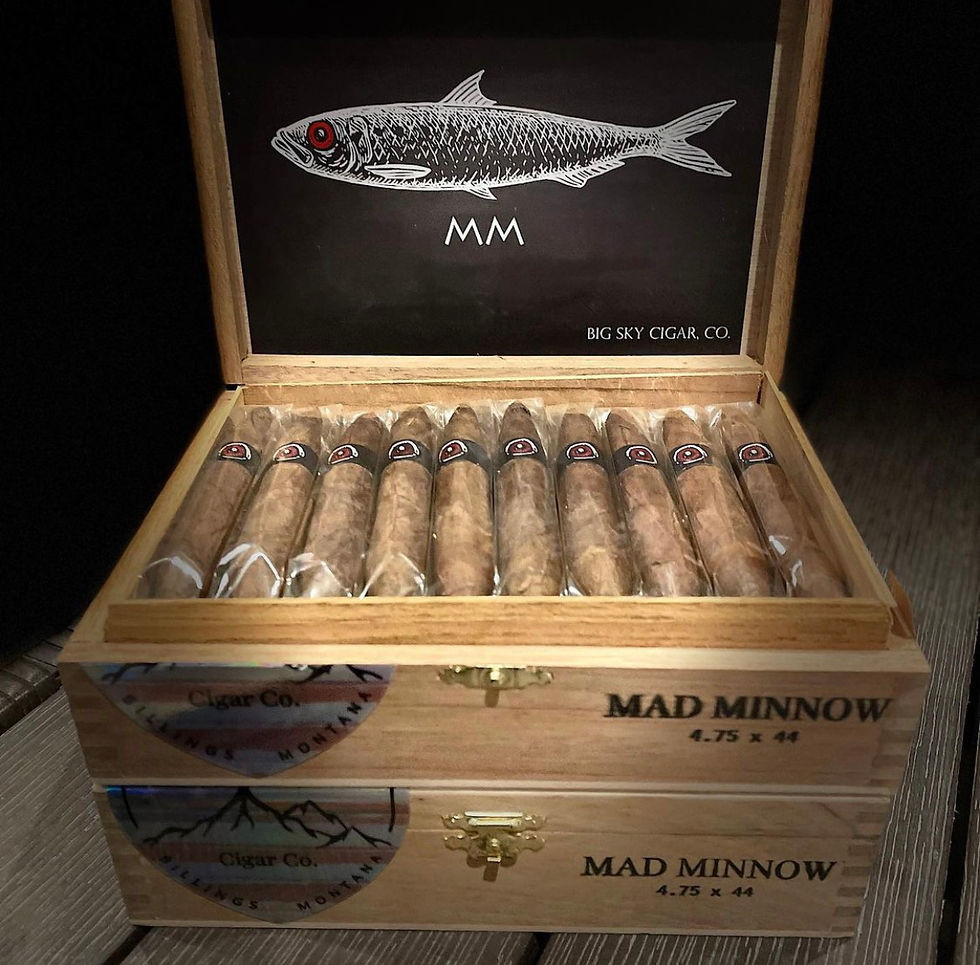 MM "Mad Minnow" Big Sky Cigar, Co.
