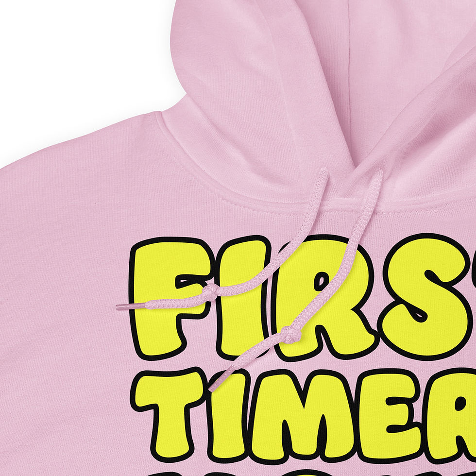 Thumbnail: First Timers Movie Club Podcast Hoodie | Pink