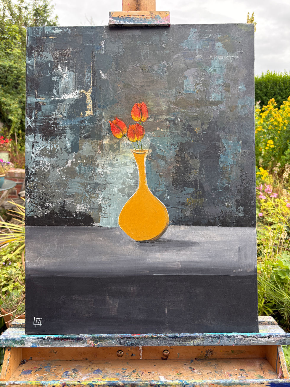 Three Tulips 
