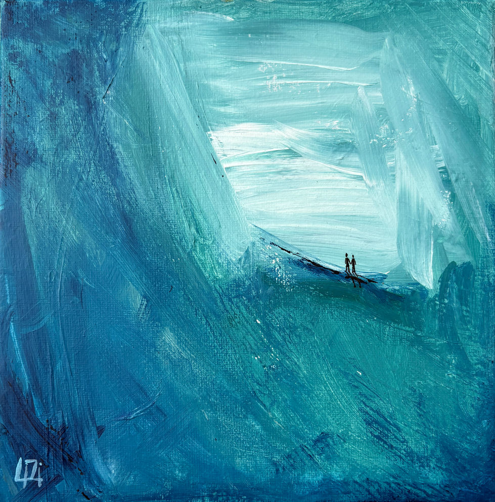20 x 20 cm
acrylic on canvas
unframed 
£65.00