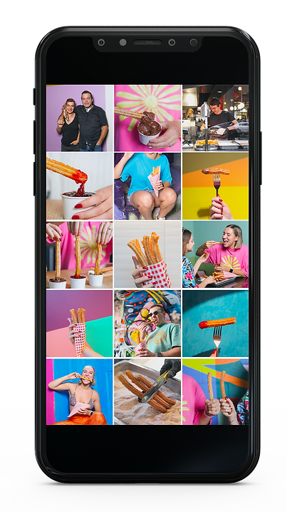Visual content creation for social media for a Dubai restaurant