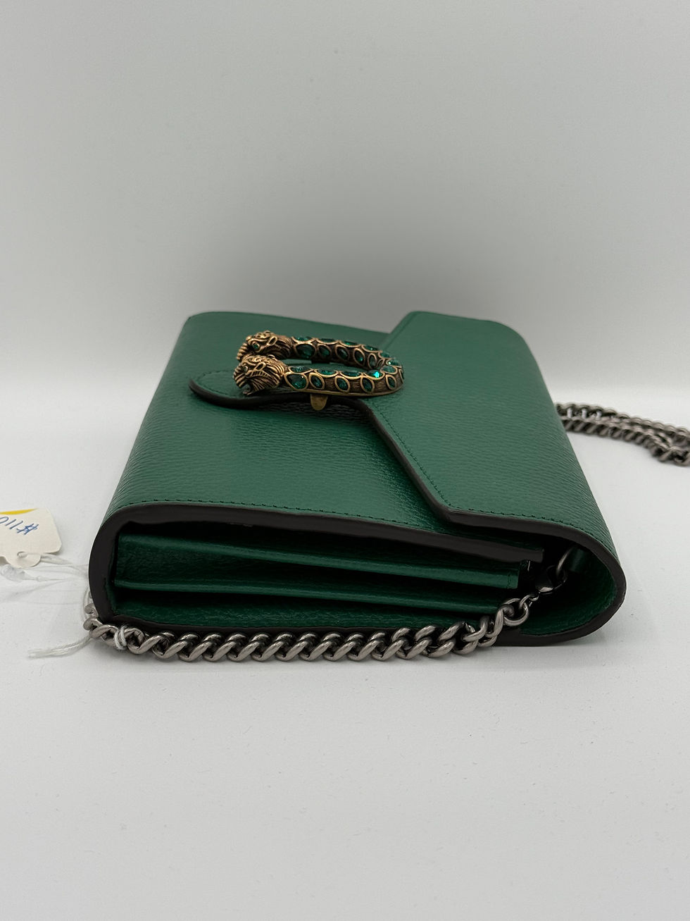 Thumbnail: Preowned Gucci Dionysus Wallet On Chain In Green