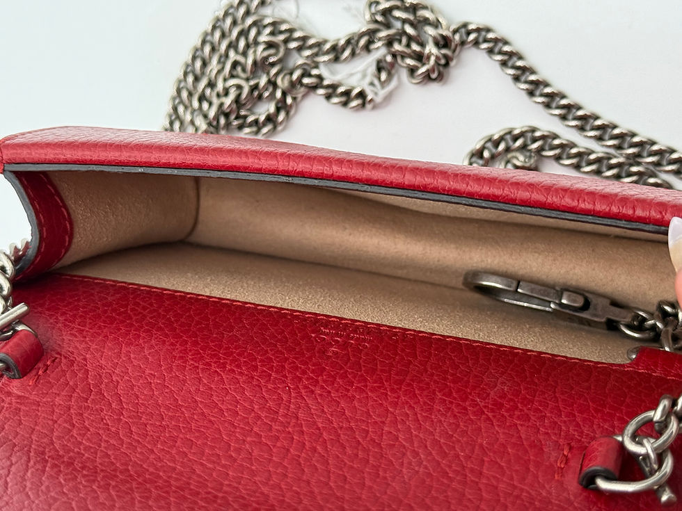 Thumbnail: Preowned Gucci Mini Dionysus Bag In Red