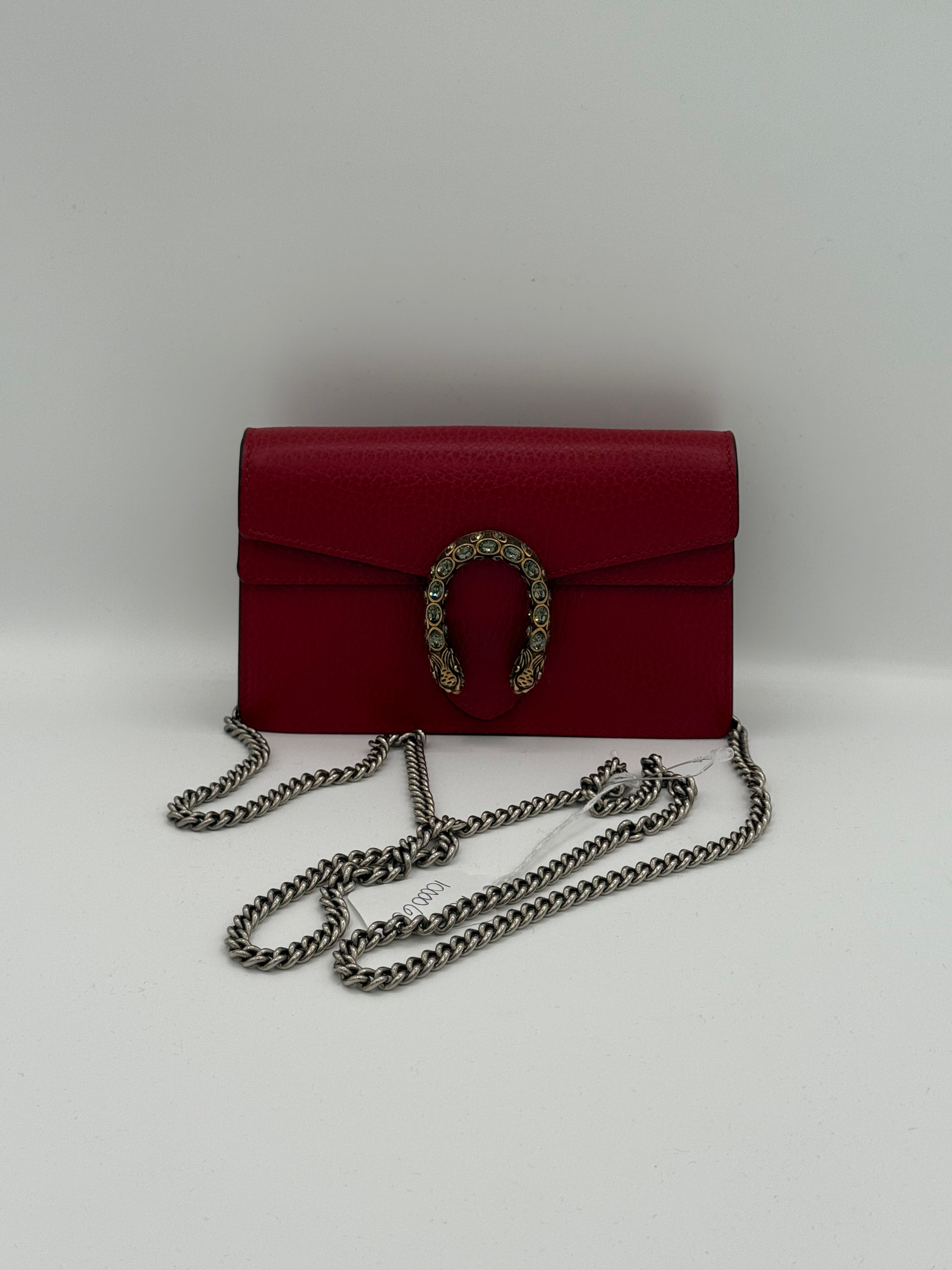 Preowned Gucci Mini Dionysus Bag In Red