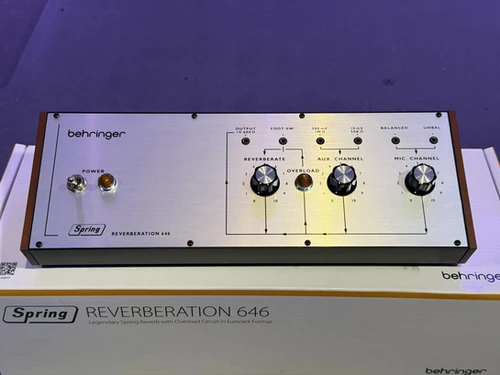 Behringer Reverberation 646 | PresentDayProduction