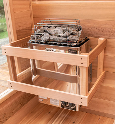 Thumbnail: 3-4 Person - CT Harmony Barrel Sauna (Electric Heated)