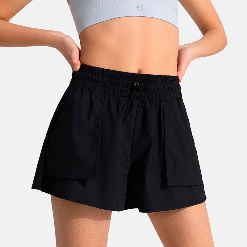 Chic High-Rise Athletic Shorts