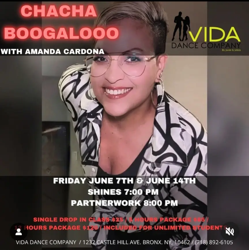Cha Cha Cha & Boogaloo Workshops @Vida Dance Company