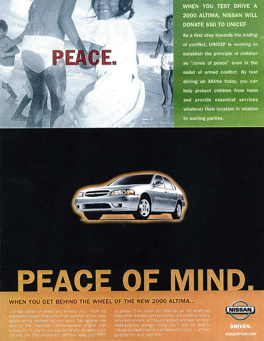 NISSAN ALTIMA "GREEN" - PEACE