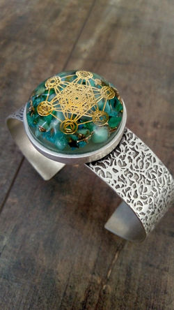 Amazonite - Malachite Chrysocolle - Cristal de Roche