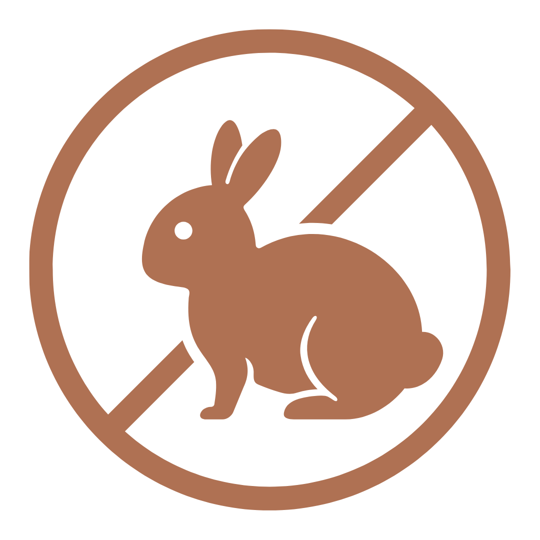 Sekou Skin cruelty-free skincare, certified to ensure no animal testing is involved in any of our beauty products.