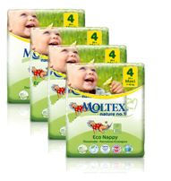 Moltex - Maxi Nappies (7-18kgs) BOX of 4 packs