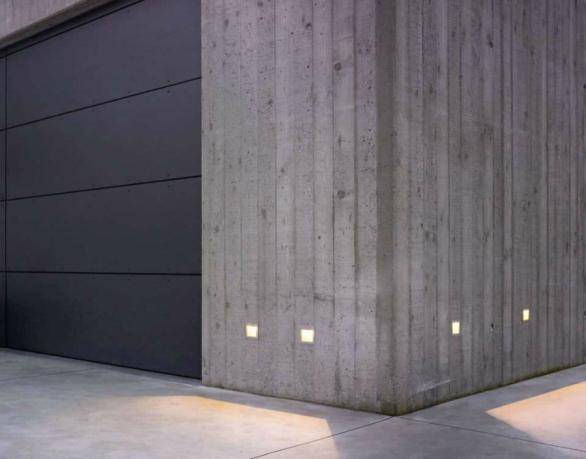 Miniatura: Luminaria de cortesía exterior cuadrado 1,5W