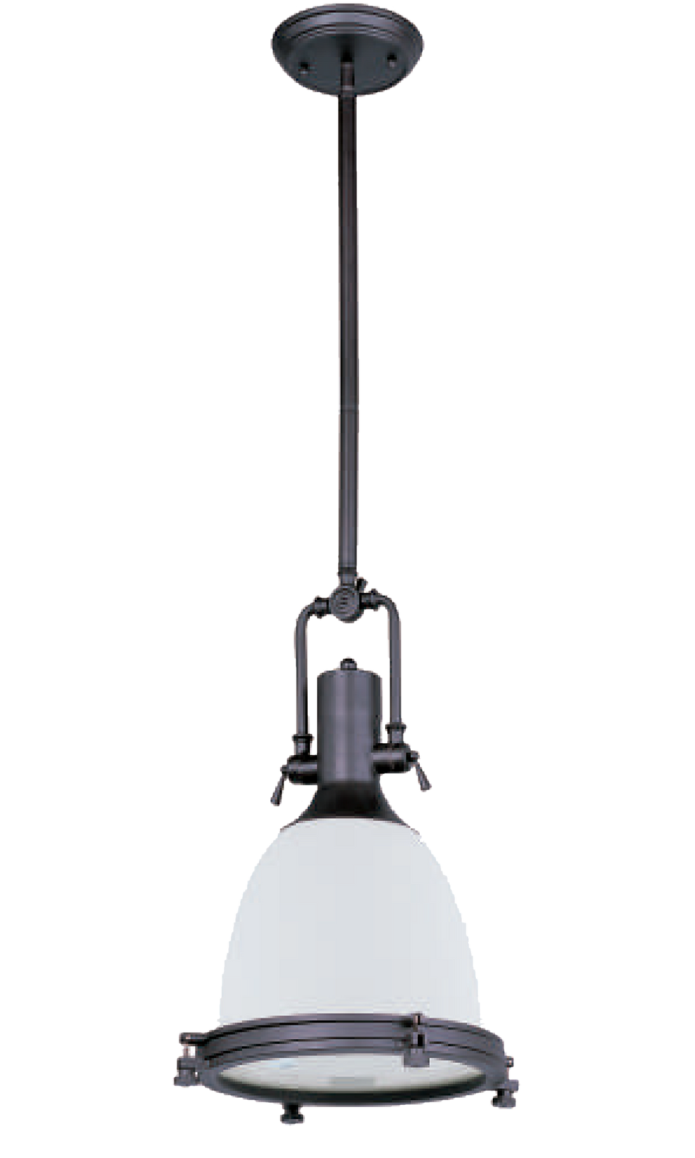 Lámpara Colgante Bronce/Blanco HIBAY