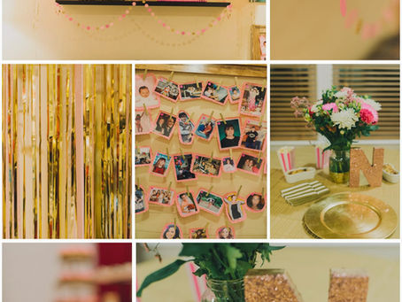 A 30TH PINK, GOLD & GLAMOUR PARTY
