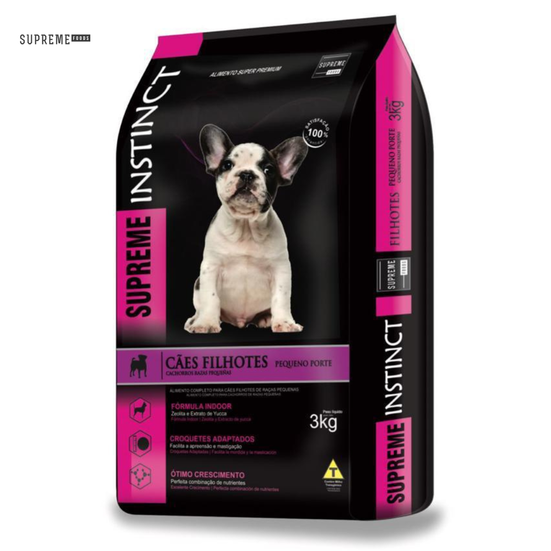 Supreme Instinct Cães Filhotes - Raças Pequenas