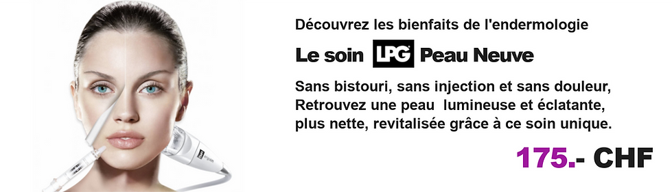 LPG Soin Peau Neuve, l'efficacité de l'endermologie dans votre intitut de beauté à Genève, Sweet Beauty.