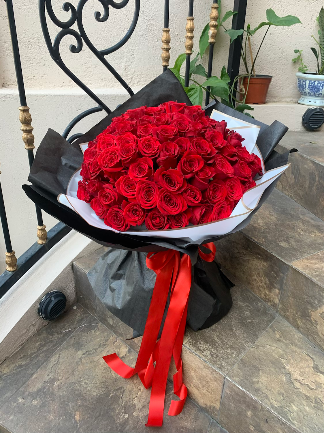 Bouquet de 100 Rosas