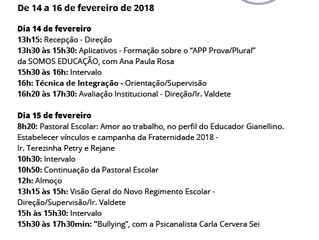 Seminário Pedagógico 2018