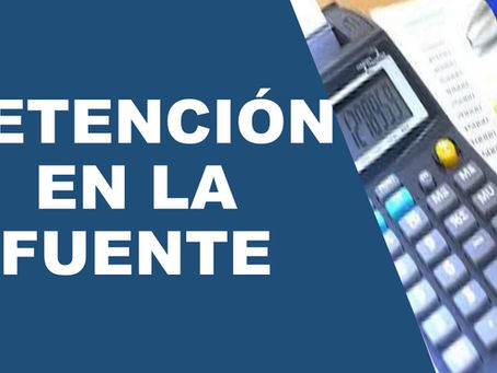Modificación de porcentajes de Retención en la Fuente del Impuesto a la Renta