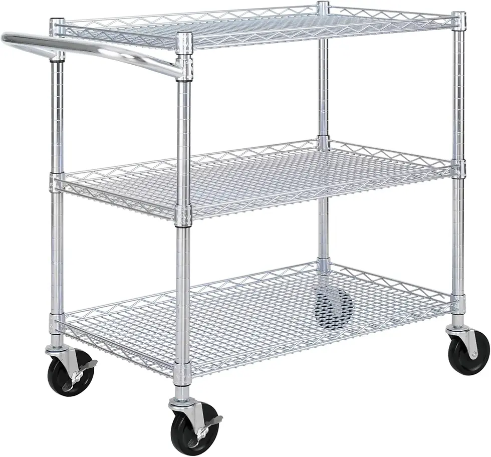 Seville Classics UltraHD Rolling Utility Cart
