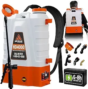 PetraTools HD4000 Battery‑Powered Backpack Sprayer