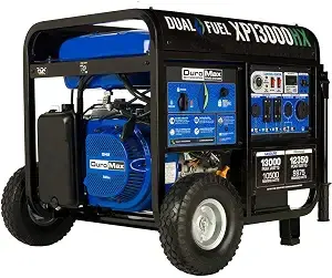 DuroMax XP13000HX Dual Fuel Portable Generator