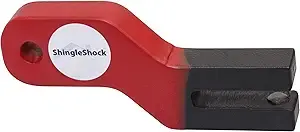 Roof Shingle Installer Roofing Tool, Steel Black with Rubber Grip and Magnet