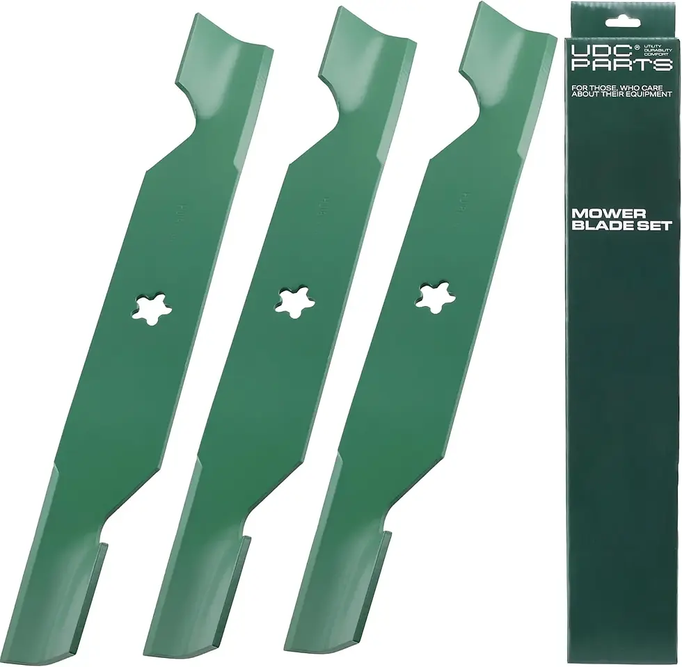 Replacement Blades for Craftsman, Husqvarna, and AYP 54" Decks – 3 Pack