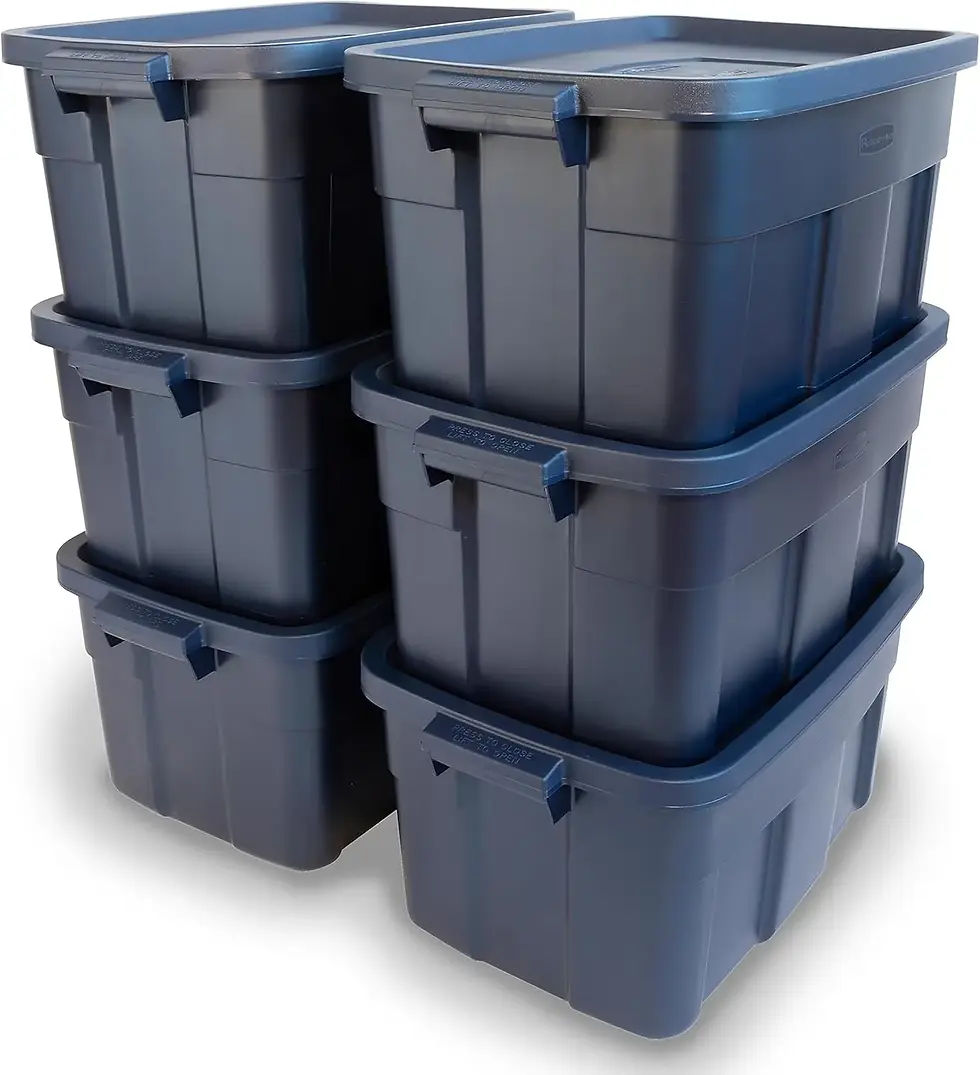 Rubbermaid Commercial Products Heavy‑Duty Storage Tote