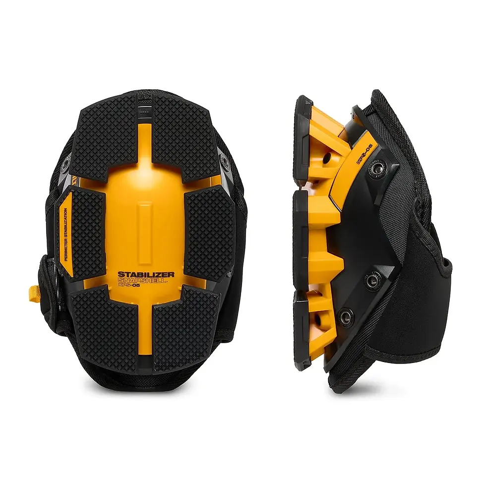 ToughBuilt GelFit Knee Pads with Ergonomic Stabilizer